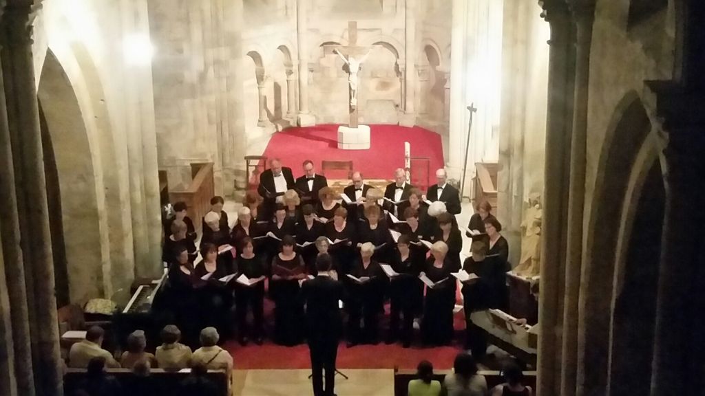 Concert du Coeur départemental de l'Oise à Thiescourt.